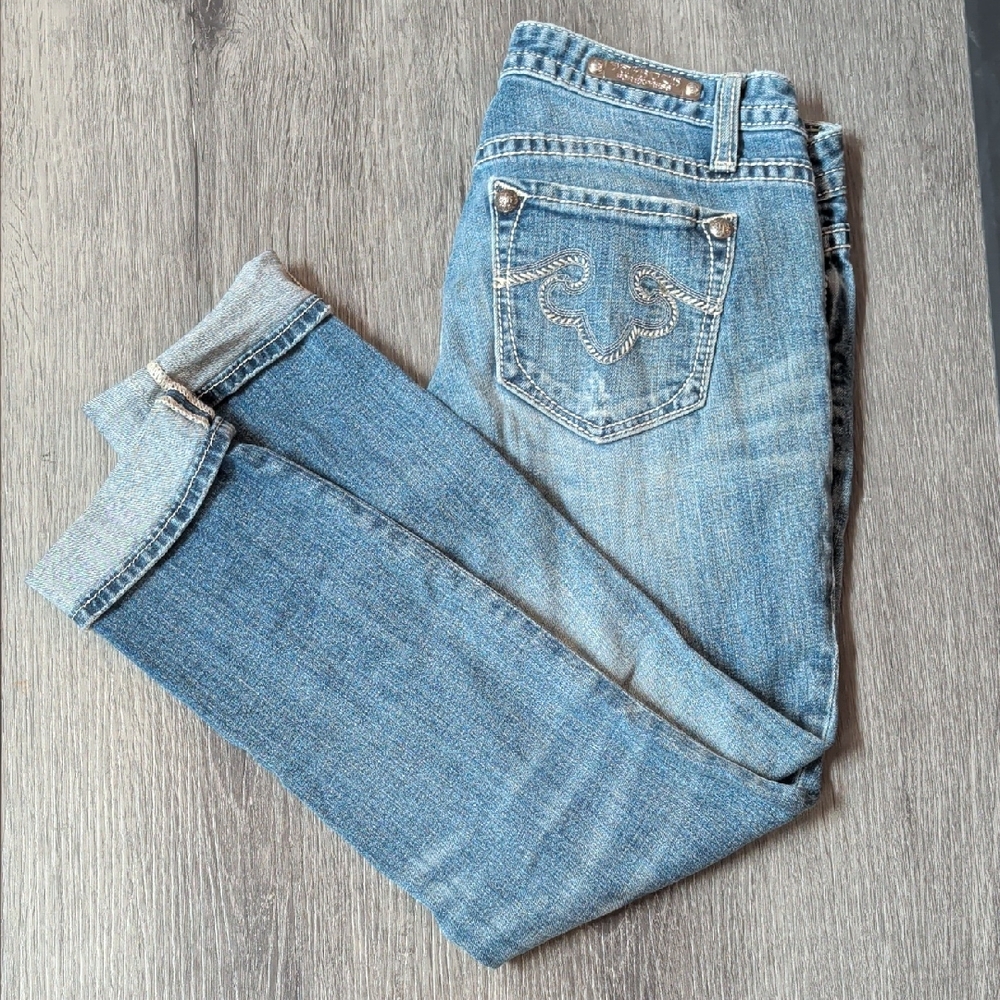 Classic Light Blue Women's Straight Leg Jeans